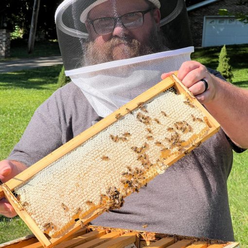 Mike With Honey Frame