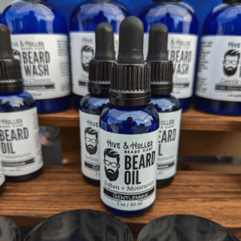 Beard Oil Display