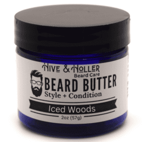 Iced Woods Beard Butter – Vanilla, Smokey Wood, & Lavender