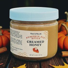 Pumpkin Spice Creamed Honey