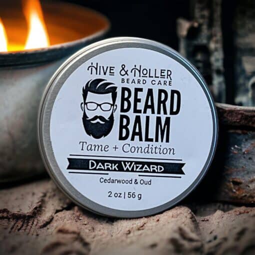 Dark Wizard Beard Balm - Smoke, Oud, & Cedar