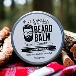 Lumberjack Beard Balm - Roasted Chestnuts, Burch Wood, & Rain