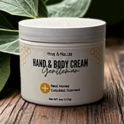 Gentleman Hand Body Cream – Bergamot, Bay Leaf, & Tobacco