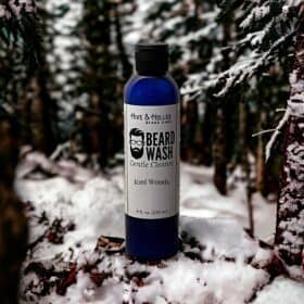 Iced Woods Beard Wash – Vanilla, Smokey Wood, & Lavender