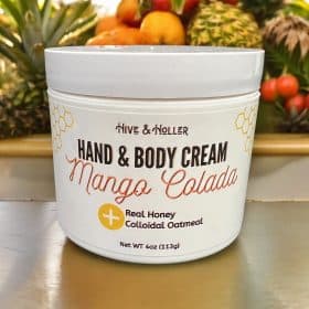 Mango Colada Hand Body Cream - Mango, Pineapple, Coconut Milk