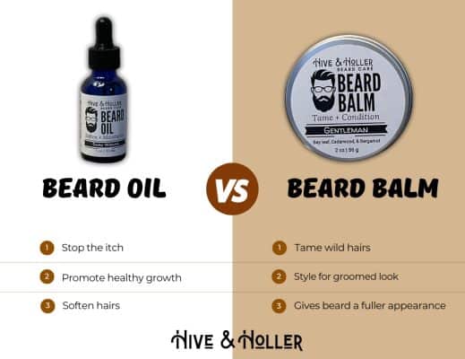 beard oil vs beard balm