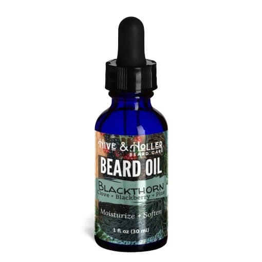 Blackthorn Beard Oil Bottle