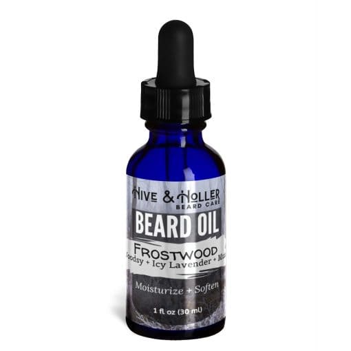 Frostwood Beard Oil Bottle