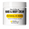 Oatmeal Honey Hand Body Cream - Almond, Oats, and Honey