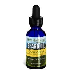 Outdoors Beard Oil Bottle