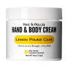 Lemon Pound Cake Hand Cream Jar